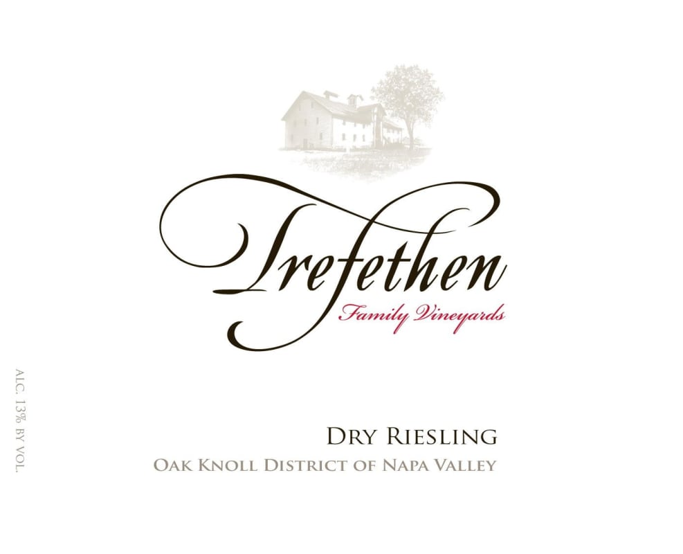 Trefethen Dry Riesling 2011 Front Label