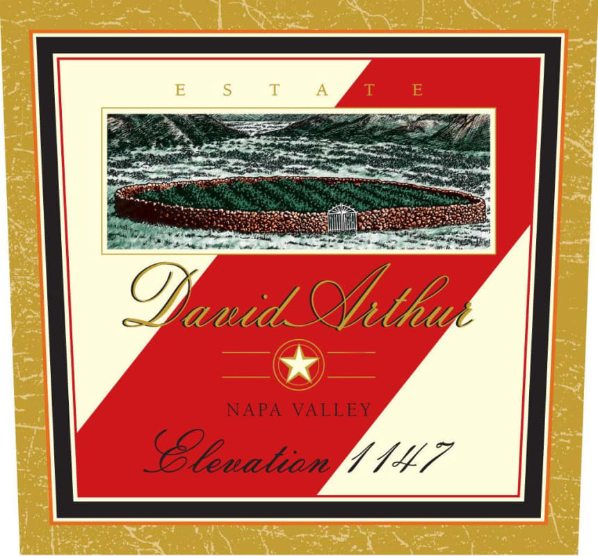 David Arthur Elevation 1147 Cabernet Sauvignon 2011 Front Label