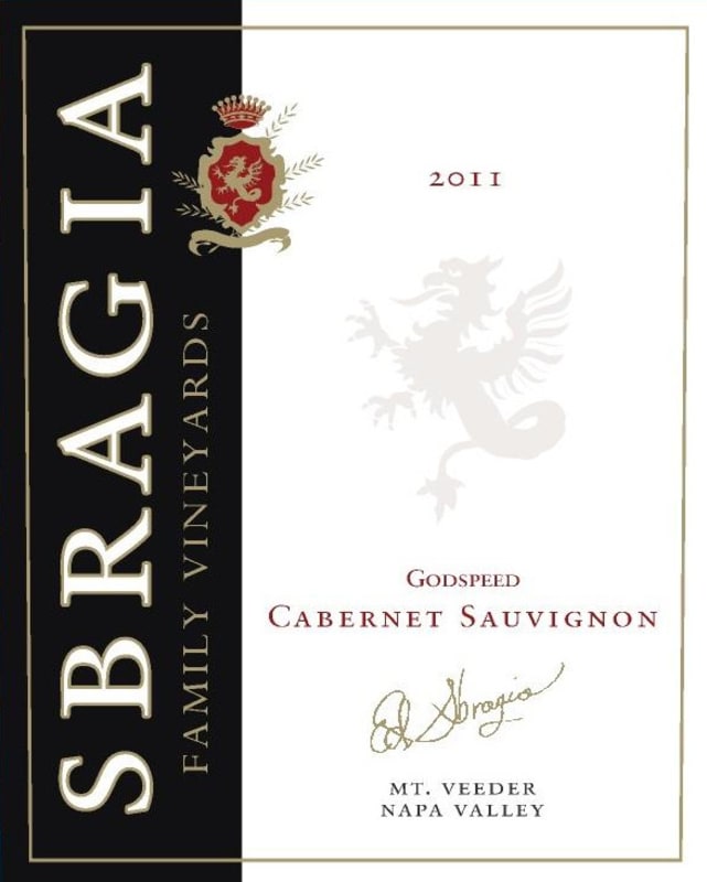 Sbragia Godspeed Cabernet Sauvignon 2011 Front Label