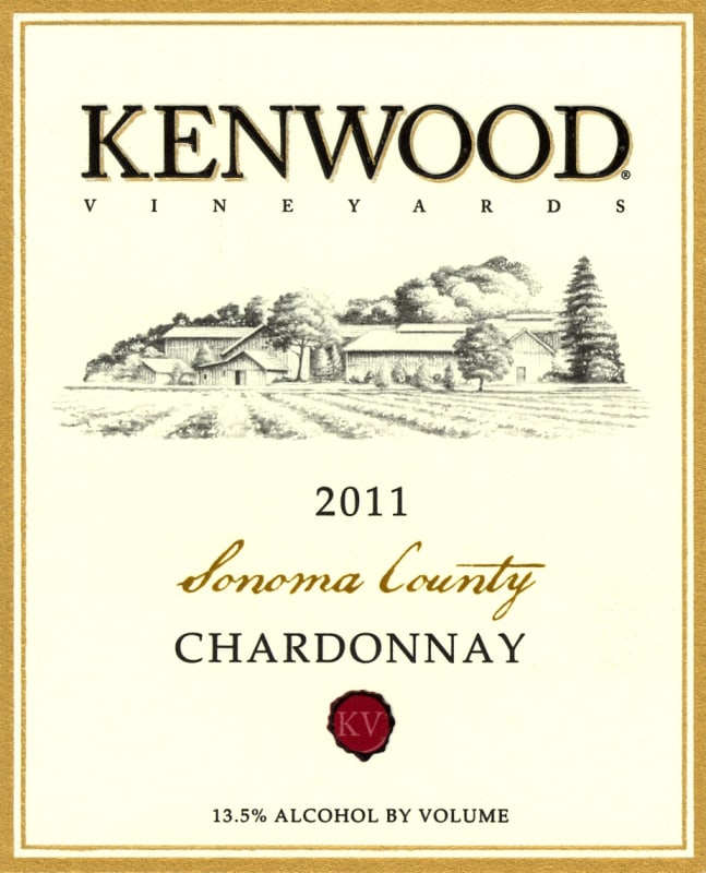 Kenwood Sonoma County Chardonnay 2011 Front Label