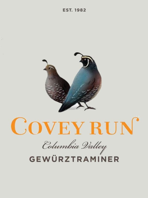 Covey Run Gewurztraminer 2011 Front Label