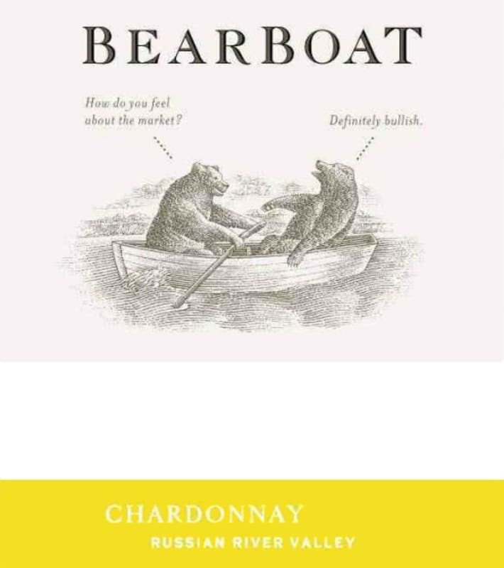 BearBoat Chardonnay 2011 Front Label