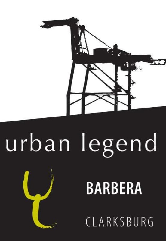 Urban Legend Cellars Barbera 2011 Front Label