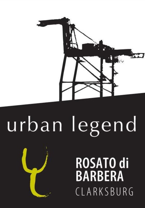 Urban Legend Cellars Rosato di Barbera 2011 Front Label