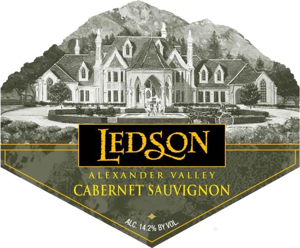 Ledson Winery & Vineyards Alexander Valley Reserve Cabernet Sauvignon 2011 Front Label