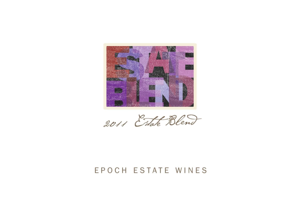 Epoch Paderewski Vineyard Estate Blend 2011 Front Label