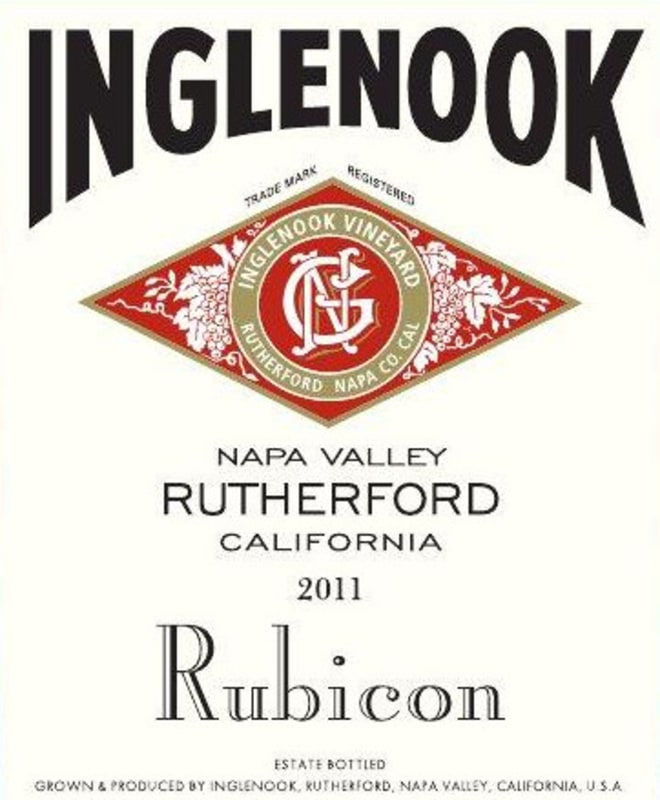 Inglenook Rubicon 2011 Front Label