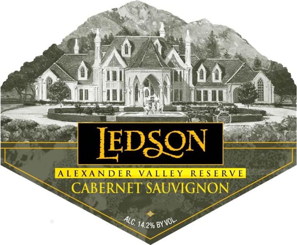 Ledson Winery & Vineyards Reserve Cabernet Sauvignon 2010 Front Label