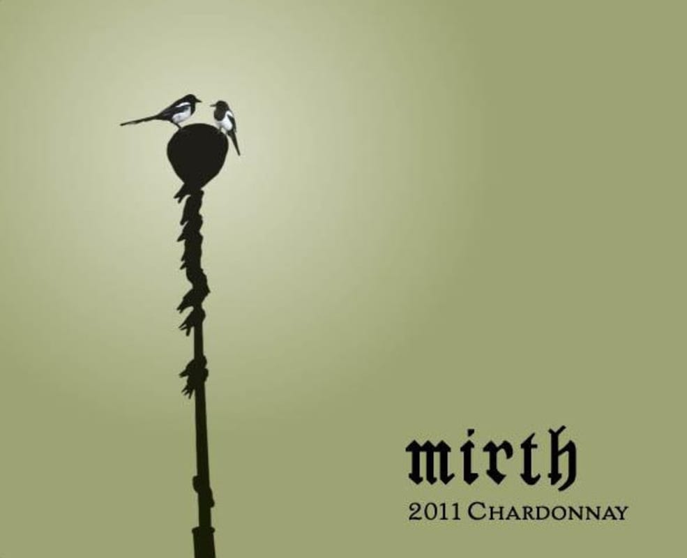 Corvidae Mirth Chardonnay 2011 Front Label