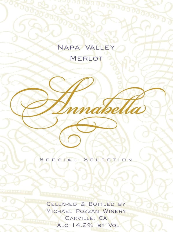 Michael Pozzan Annabella Merlot 2011 Front Label