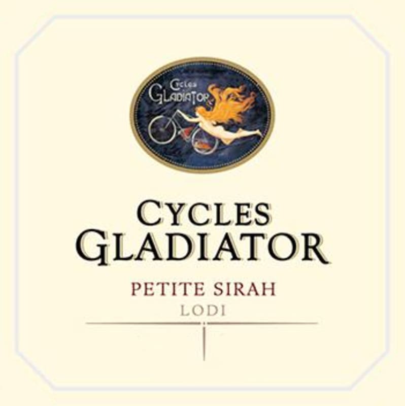 Cycles Gladiator Petite Sirah 2011 Front Label
