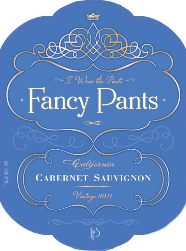 Fancy Pants Cabernet Sauvignon 2011 Front Label