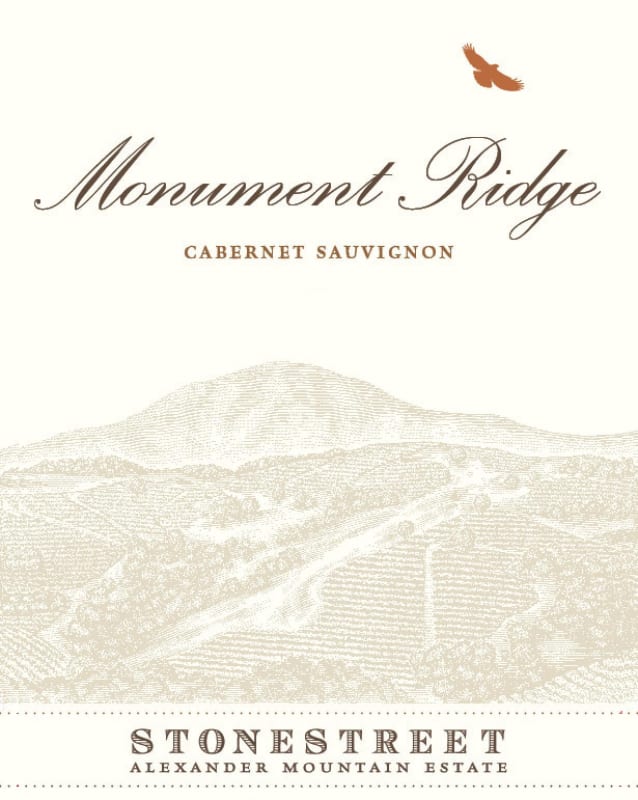 Stonestreet Monument Ridge Cabernet Sauvignon 2012 Front Label