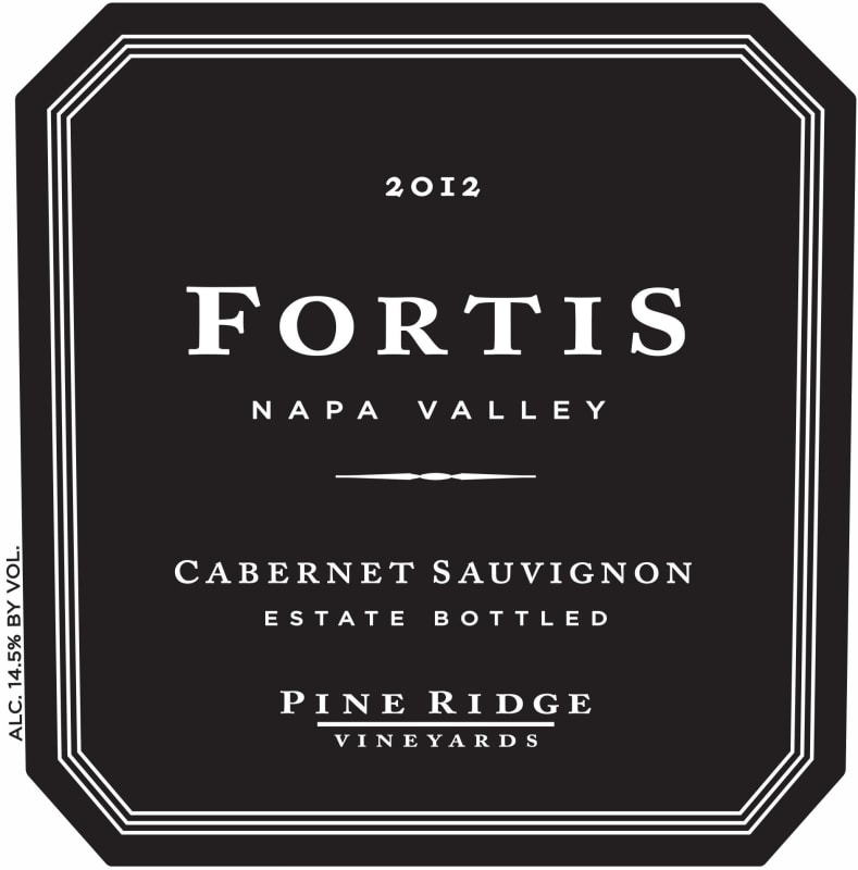 Forefront by Pine Ridge Fortis 2012 Front Label