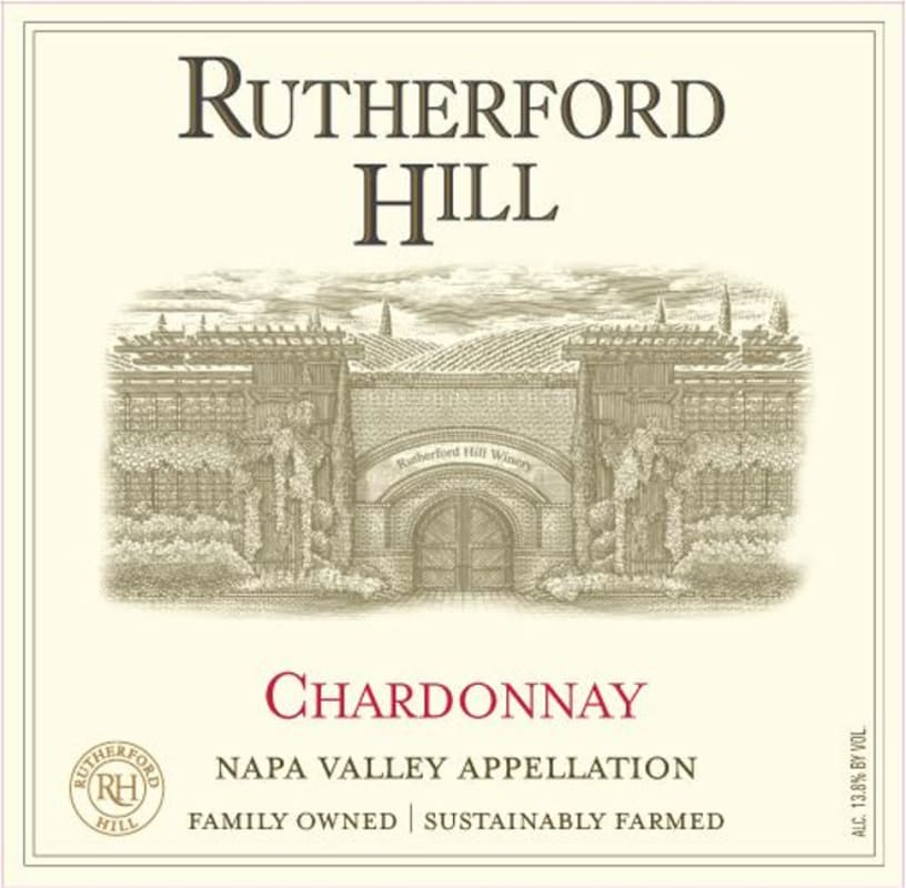 Rutherford Hill Chardonnay 2012 Front Label