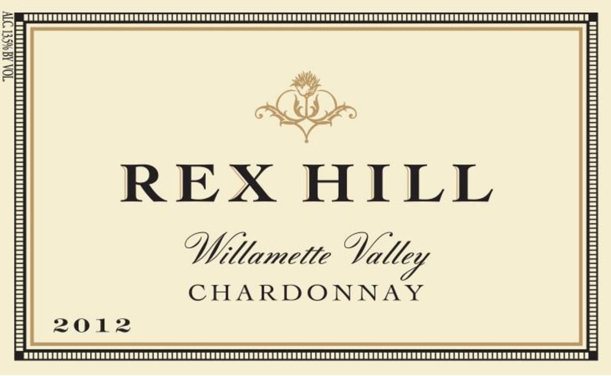 Rex Hill Chardonnay 2012 Front Label
