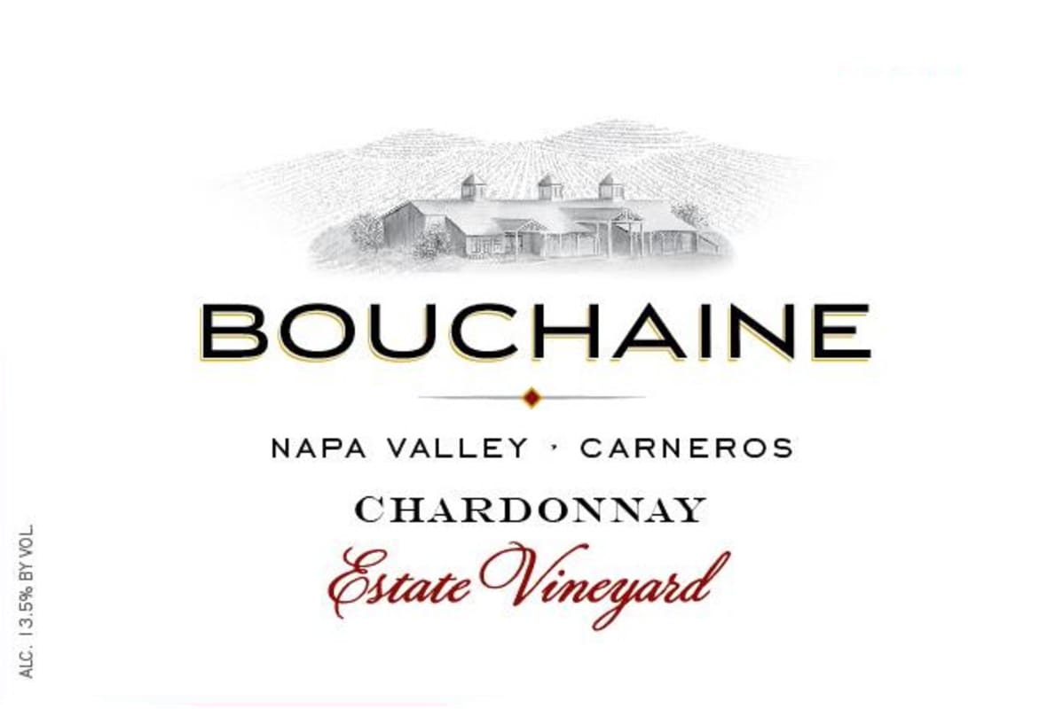 Bouchaine Estate Vineyard Chardonnay 2012 Front Label