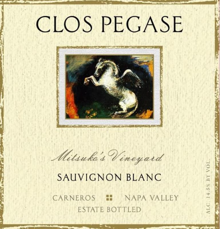 Clos Pegase Mitsuko's Vineyard Sauvignon Blanc 2012 Front Label