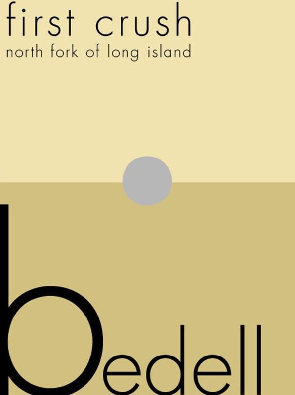 Bedell Cellars First Crush White 2012 Front Label