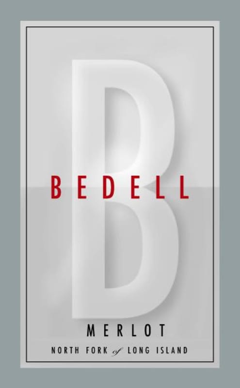 Bedell Cellars Merlot 2012 Front Label