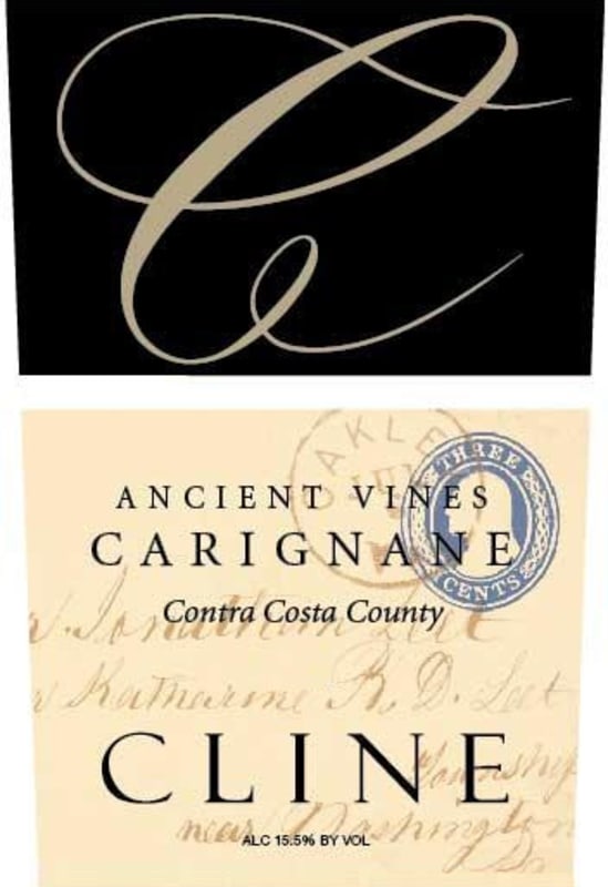 Cline Ancient Vines Carignane 2012 Front Label