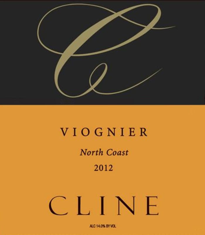 Cline North Coast Viognier 2012 Front Label