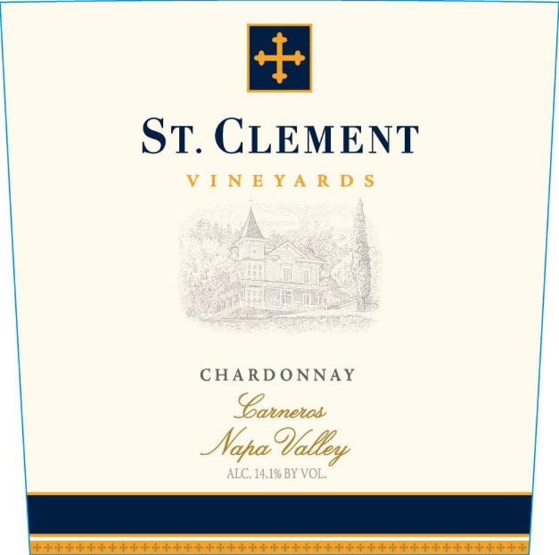 St. Clement Carneros Chardonnay 2012 Front Label