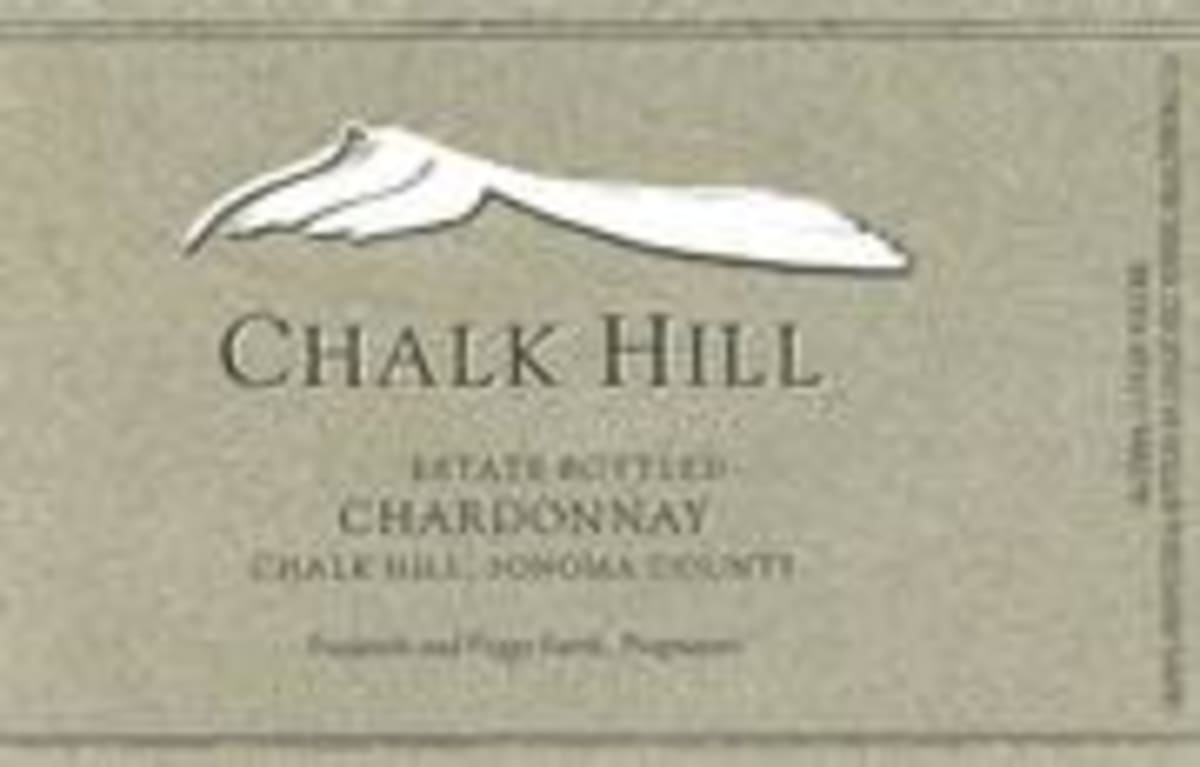 Chalk Hill Chardonnay 1999 Front Label