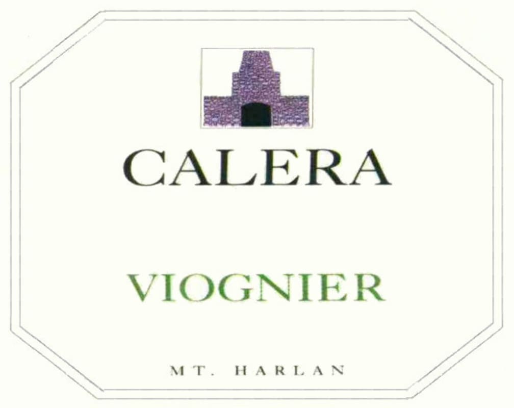 Calera Mt. Harlan Viognier 2012 Front Label