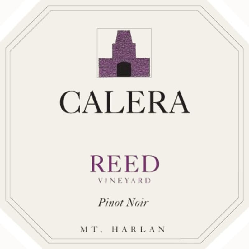 Calera Reed Vineyard Pinot Noir 2012 Front Label