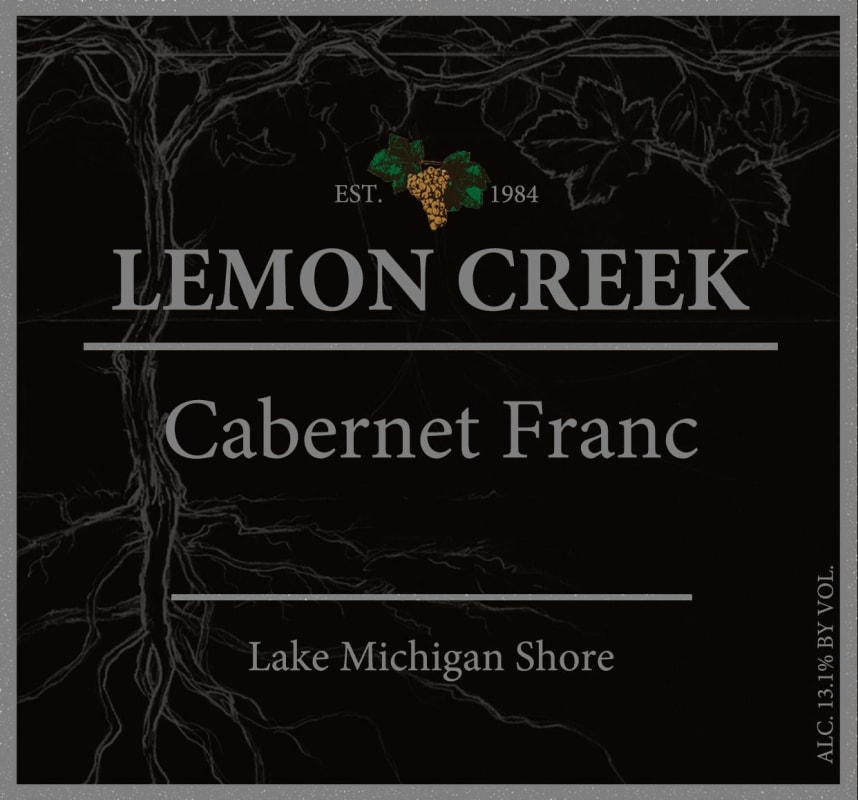 Lemon Creek Winery & Fruit Farm Cabernet Franc 2013 Front Label