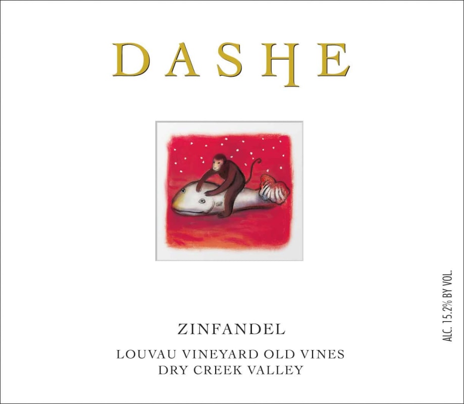 Dashe Louvau Vineyard Old Vines Zinfandel 2012 Front Label