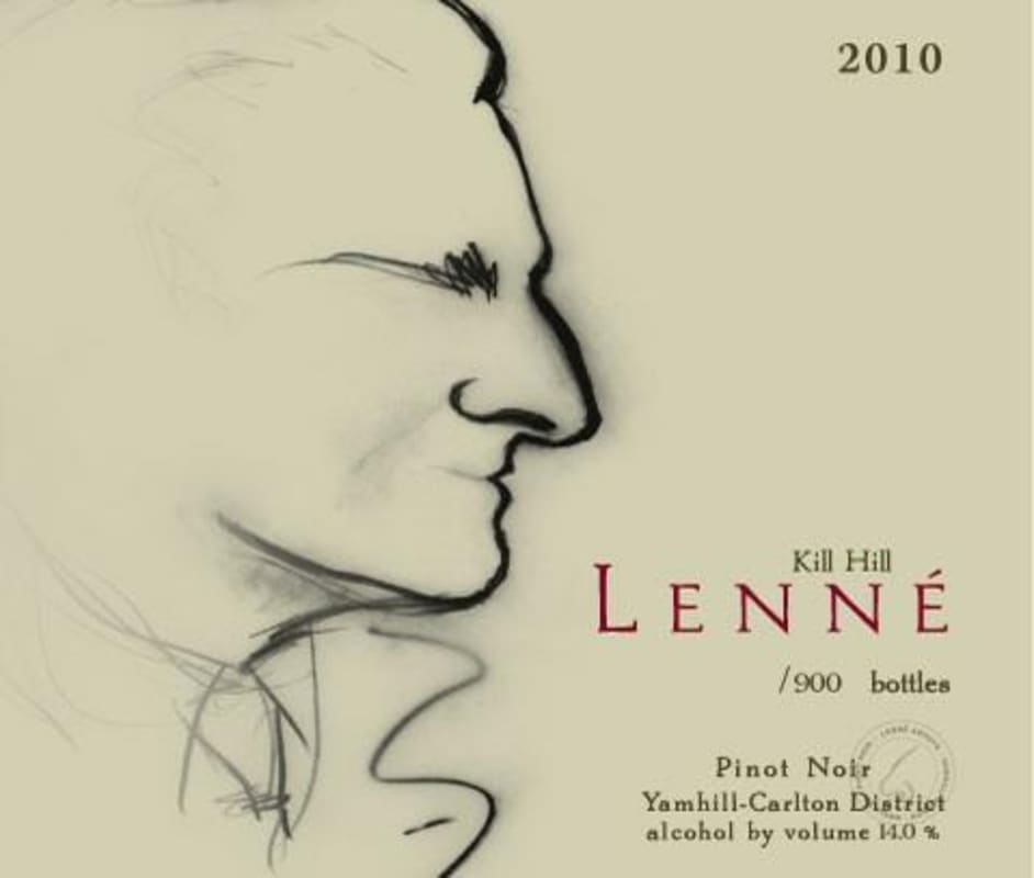 Lenne Estate Kill Hill Pinot Noir 2010 Front Label