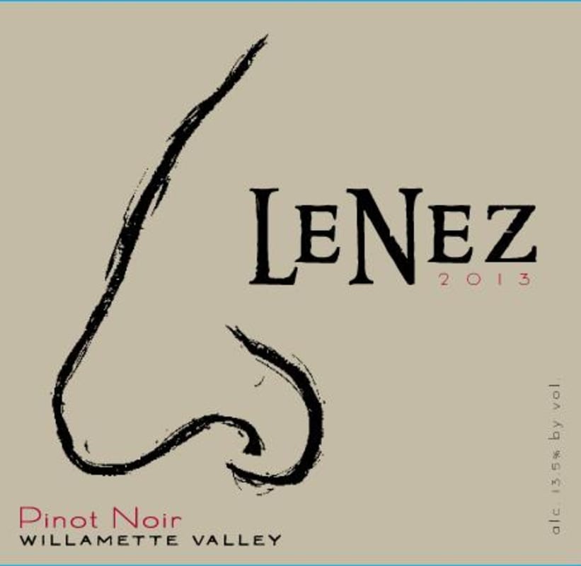Lenne Estate Le Nez Pinot Noir 2013 Front Label