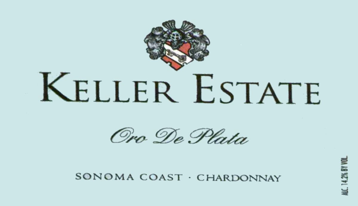 Keller Estate Oro de Plata Chardonnay 2012 Front Label
