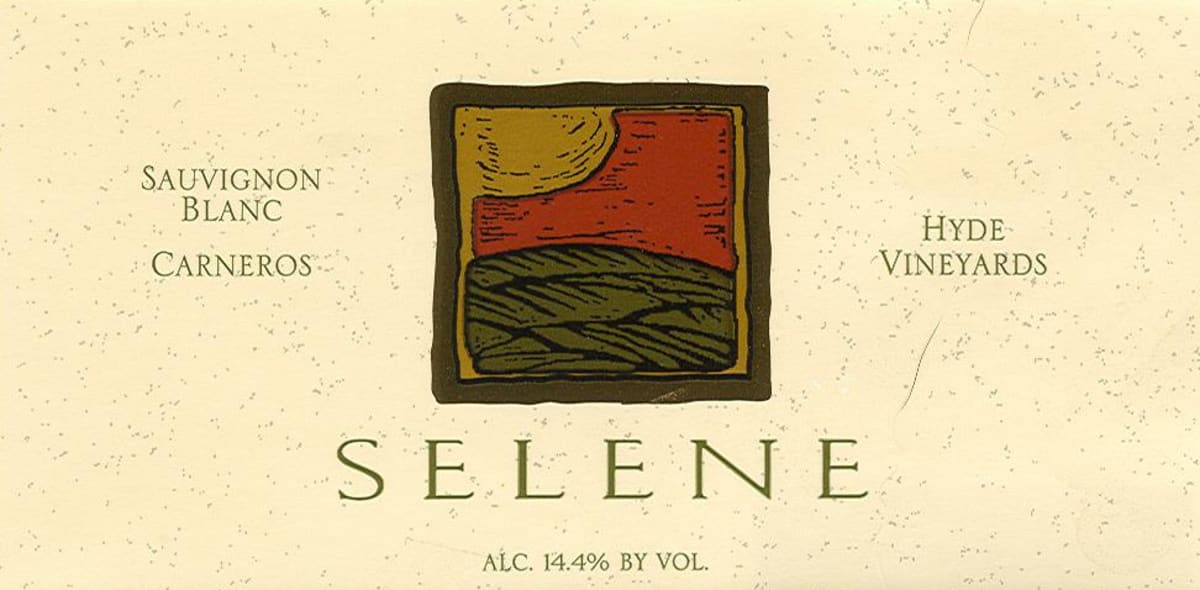 Selene Hyde Vineyards Sauvignon Blanc 2012 Front Label