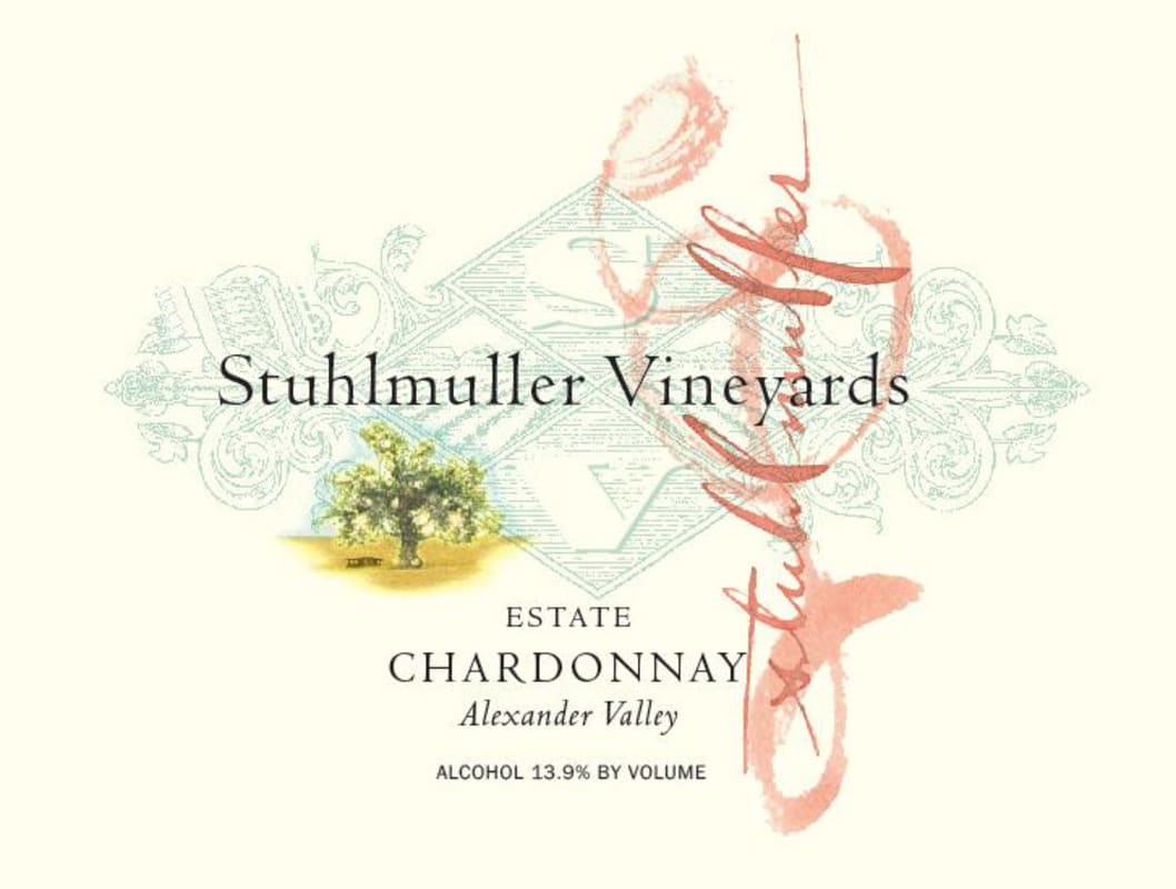 Stuhlmuller Vineyards Alexander Valley Estate Chardonnay 2012 Front Label