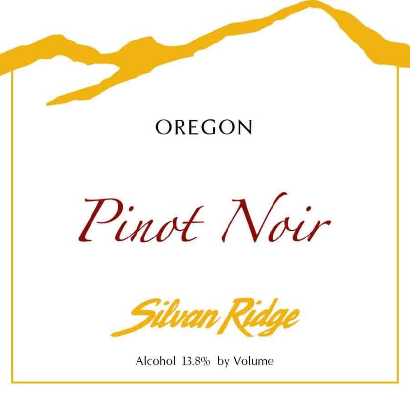 Silvan Ridge Pinot Noir 2012 Front Label