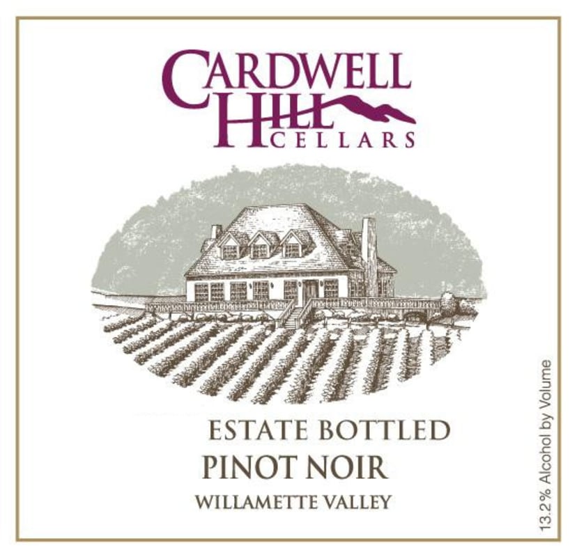 Cardwell Hill Pinot Noir 2011 Front Label