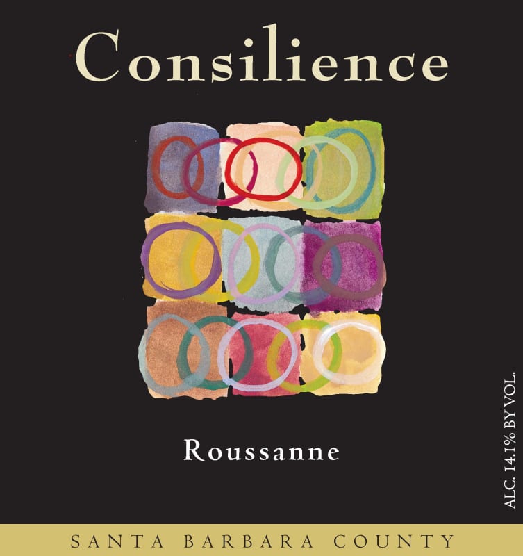 Consilience Roussanne 2012 Front Label