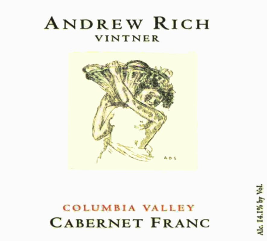 Andrew Rich Cabernet Franc 2012 Front Label