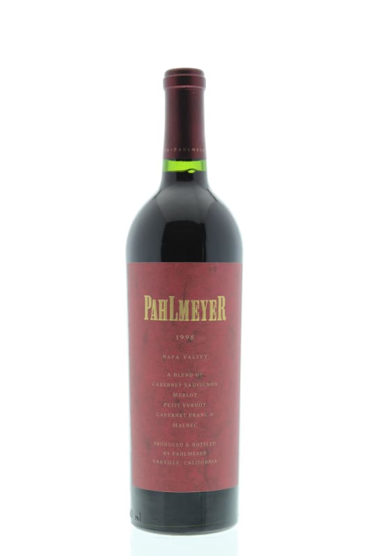 Pahlmeyer Napa Valley Proprietary Red 1998 Front Bottle Shot