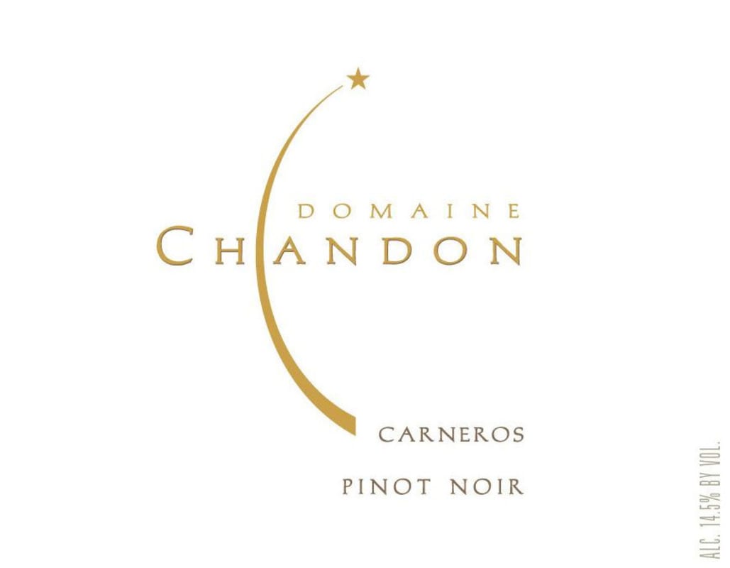 Chandon Carneros Pinot Noir 2012 Front Label