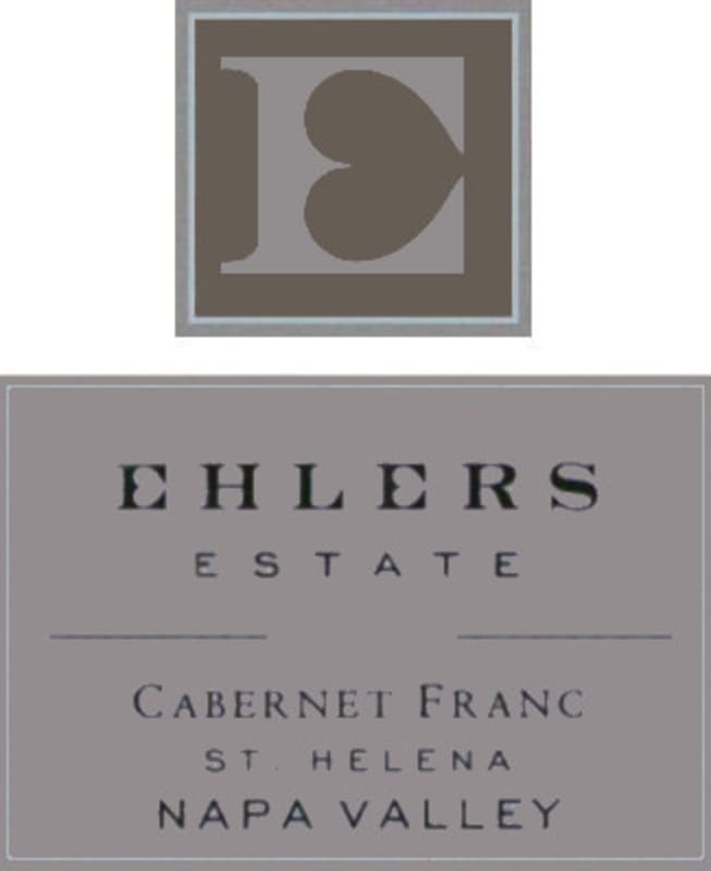 Ehlers Estate Cabernet Franc 2012 Front Label