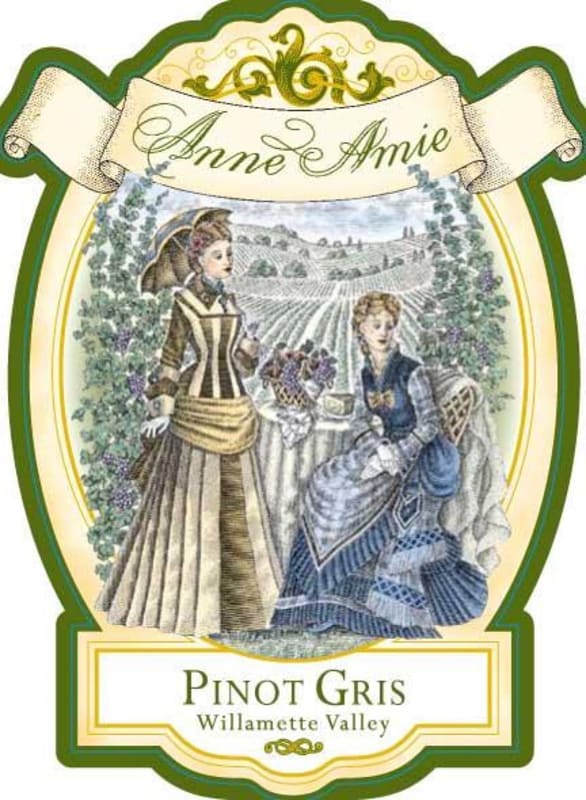 Anne Amie Pinot Gris 2012 Front Label