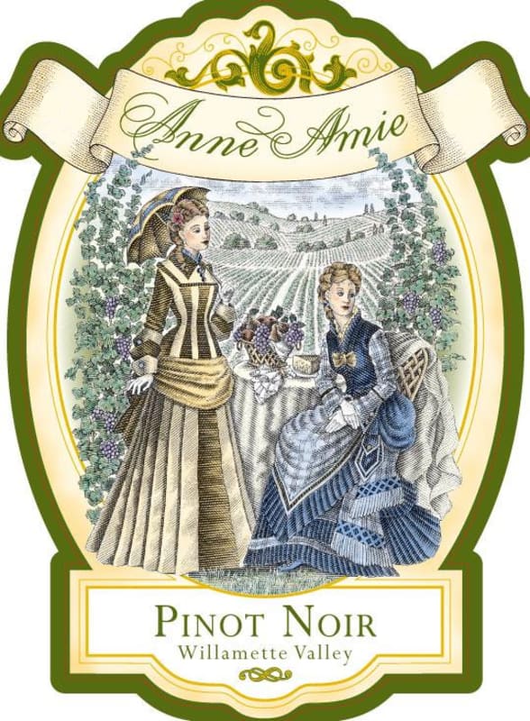 Anne Amie Pinot Noir 2012 Front Label