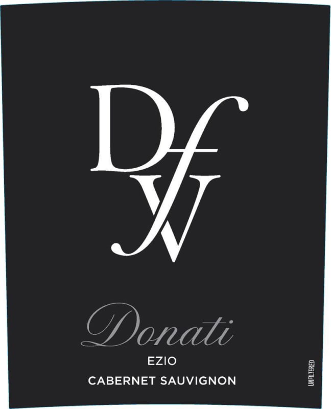 Donati Family Vineyards Paicines Ezio 2012 Front Label