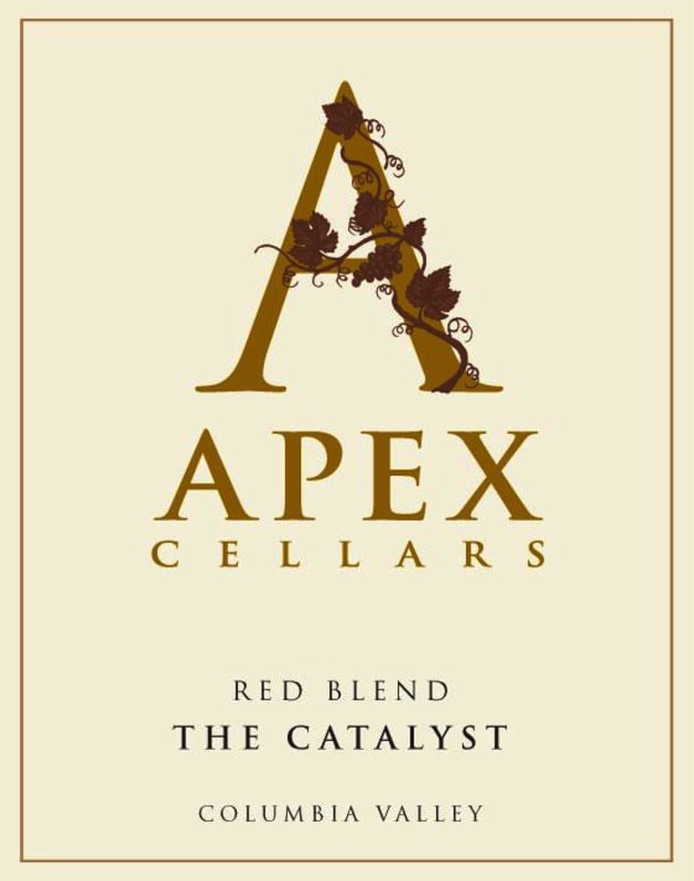 Apex The Catalyst Red Blend 2012 Front Label