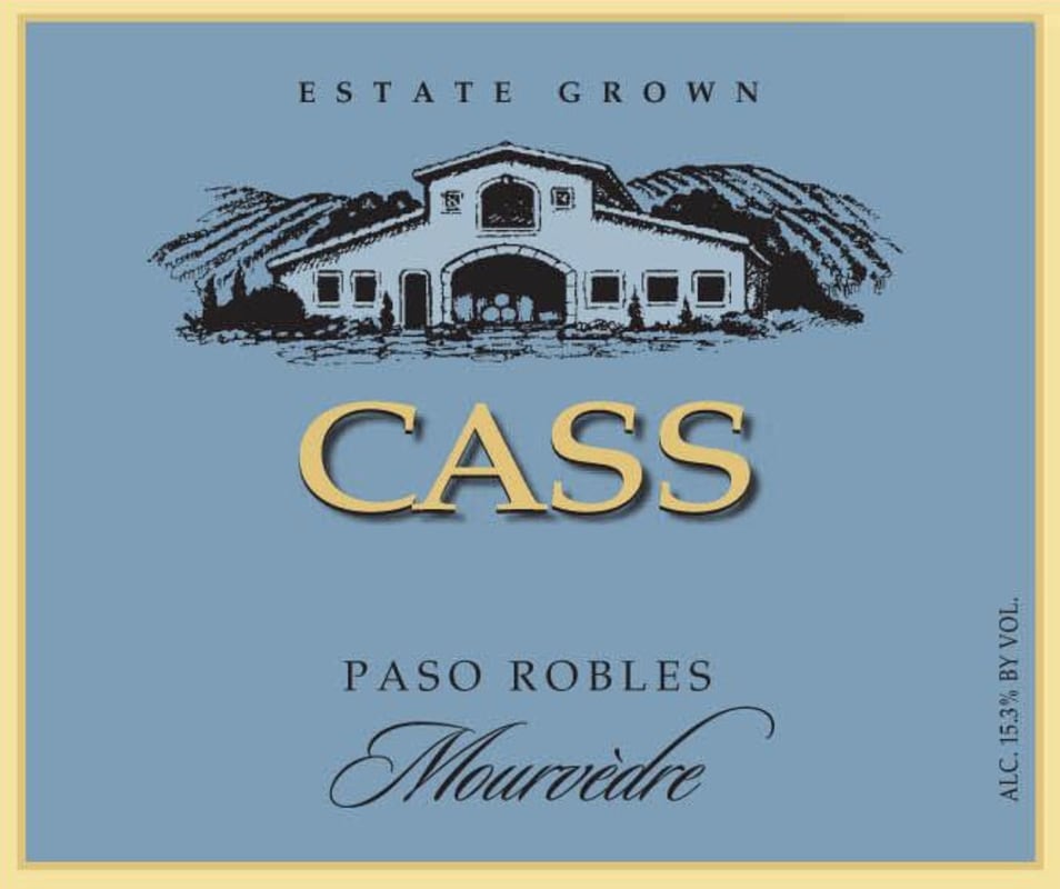 Cass Winery Mourvedre 2012 Front Label