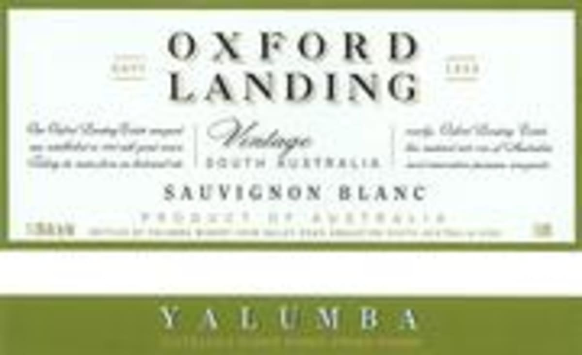 Oxford Landing Sauvignon Blanc 2001 Front Label